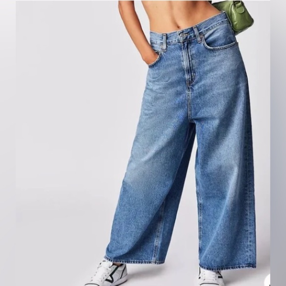 AGOLDE Valeria Jean Baggy High-Rise, Size 25